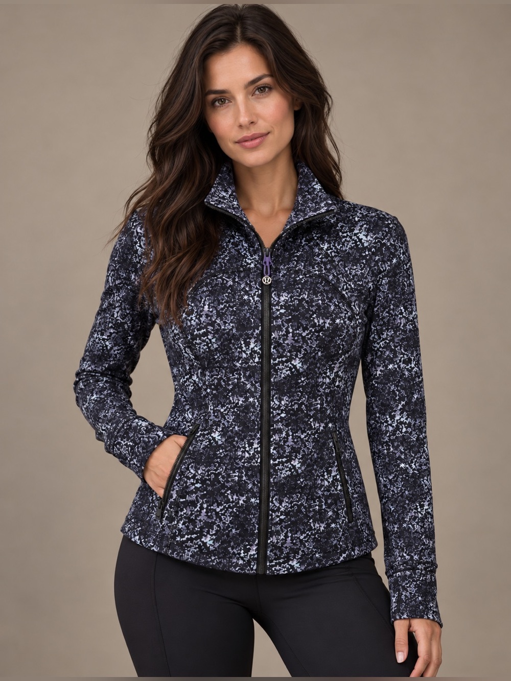 Lululemon Forme Jacket (Cuffins) - Size 6
